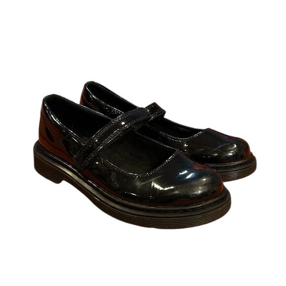DR. MARTENS Black Maccy II Patent Leather Mary Jane Girls Size EU 36, US 6 - Picture 1 of 8